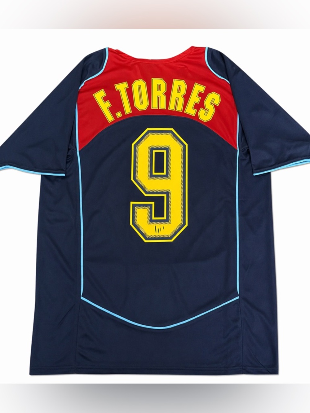 Fernando Torres #9 Atlético Away Jersey Spider Man 2004/2005 Atletico Madrid
